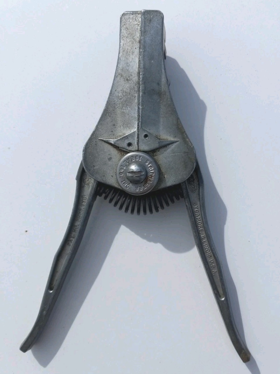 Vintage Ideal Ind Inc Stripmaster Wire Stripper Tool USA Sycamore Illinois works