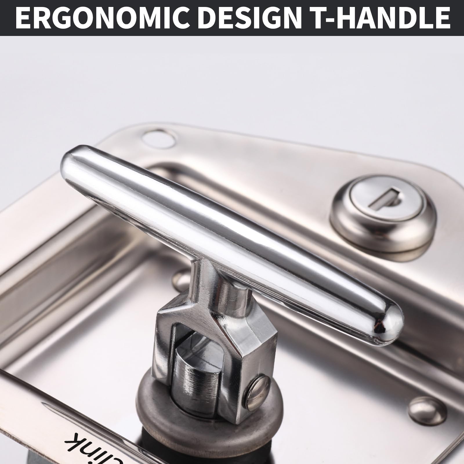 Loclink T-Handle Truck Tool Box Latch Replacement kit, 2PCS 304 Stainless Steel