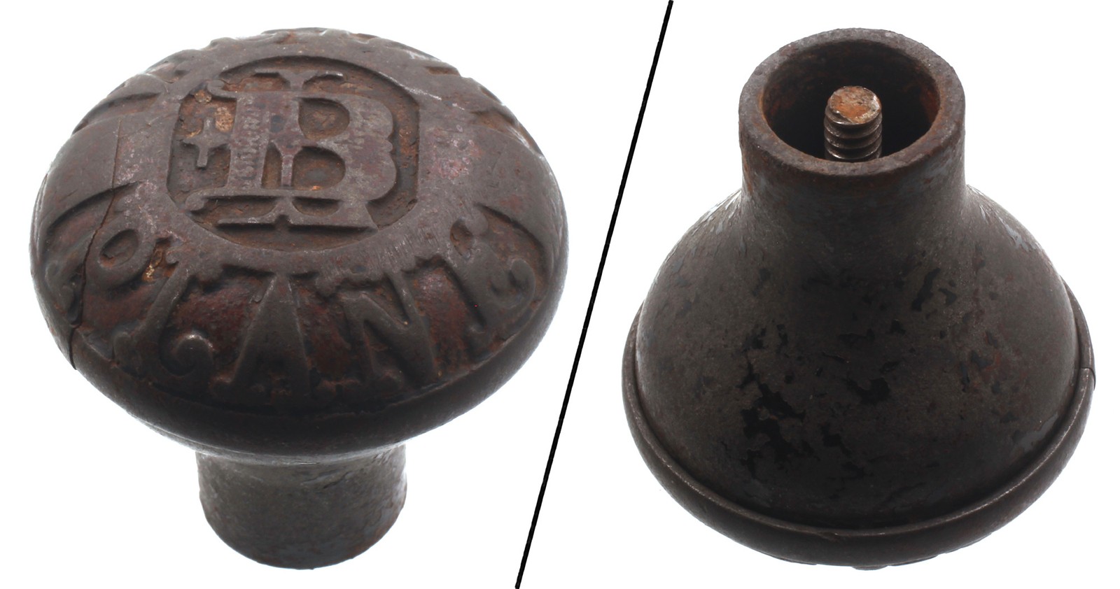 Original Cast Iron Front Knob for Bailey Victor No. 7 – w/ Screw -mjdtoolparts