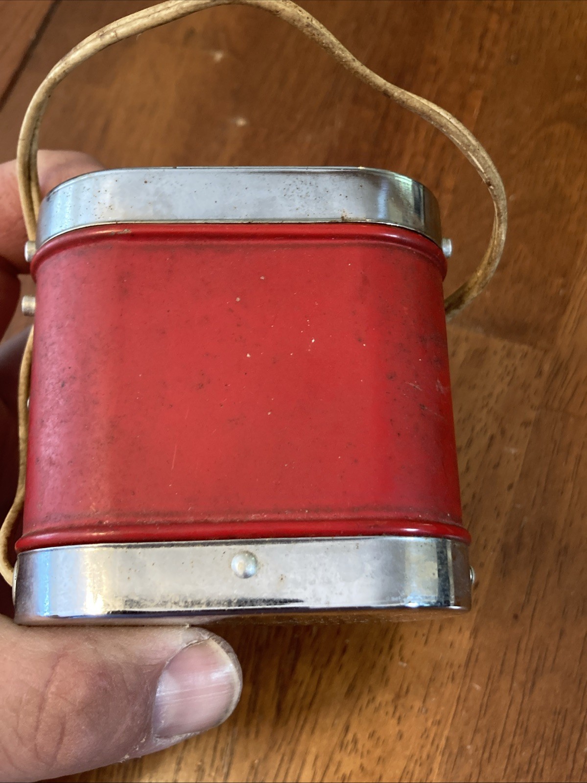 Ash Flash Vintage Explorer Flashlight 1950’s Red Signal Light Hong Kong