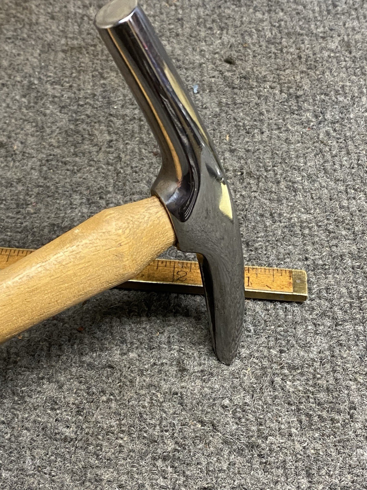 Vintage C S Osborne 12 Oz Tack Hammer With Tack Puller Polished Finish