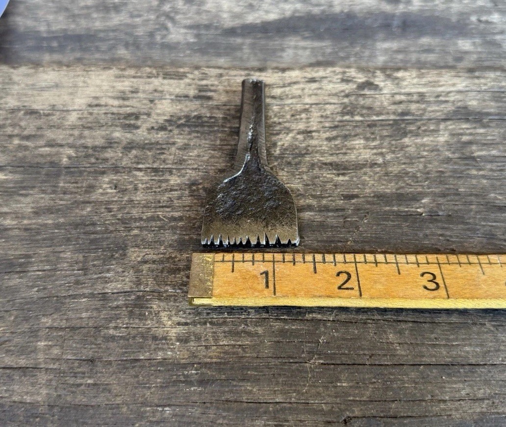 Vintage JD Robinson Name Punch Carpenter Leather Worker Tool Punch Maker Stamp