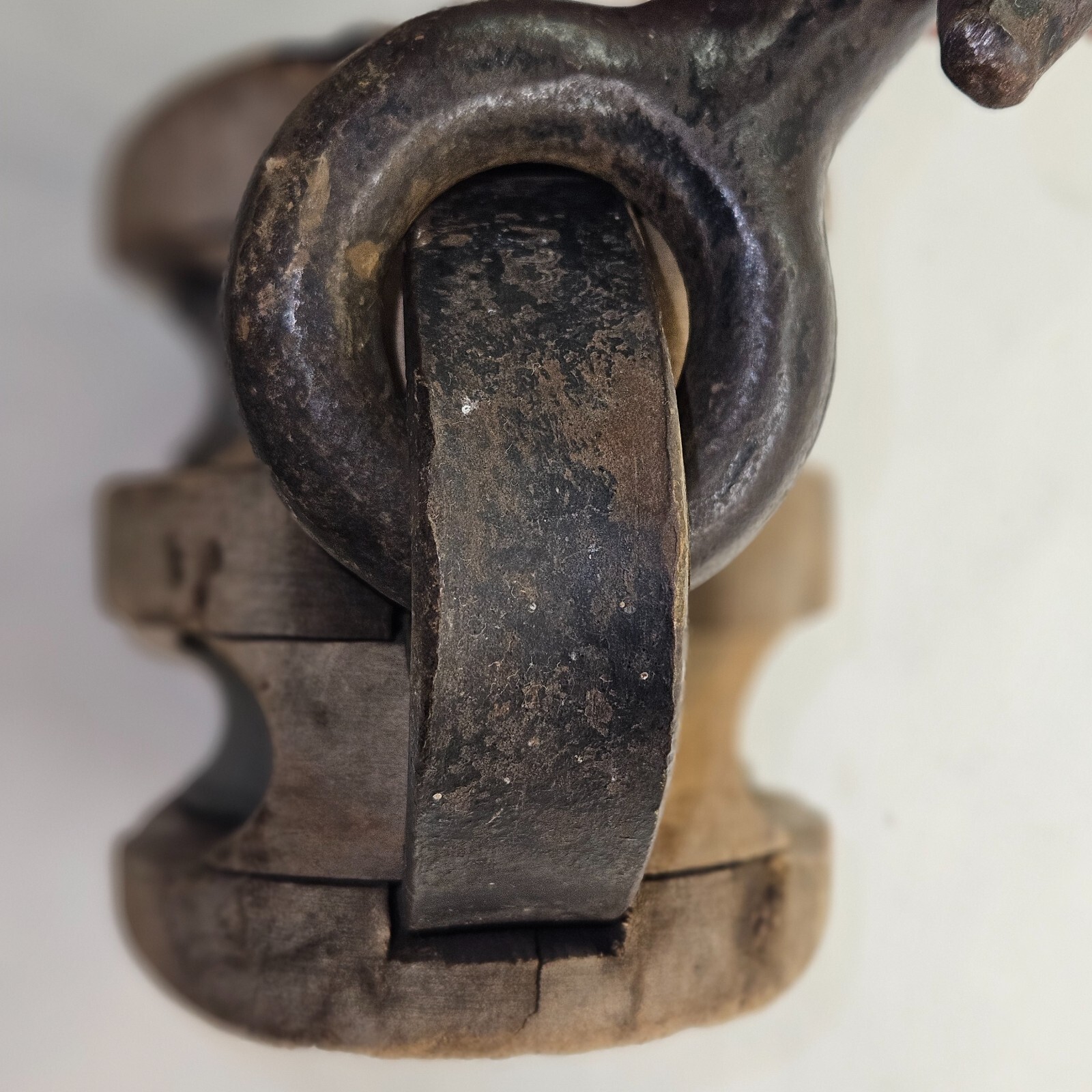Vintage 1930s-40’s Boston and Lockport Block & Tackle Pulley-12″X5″X4″-