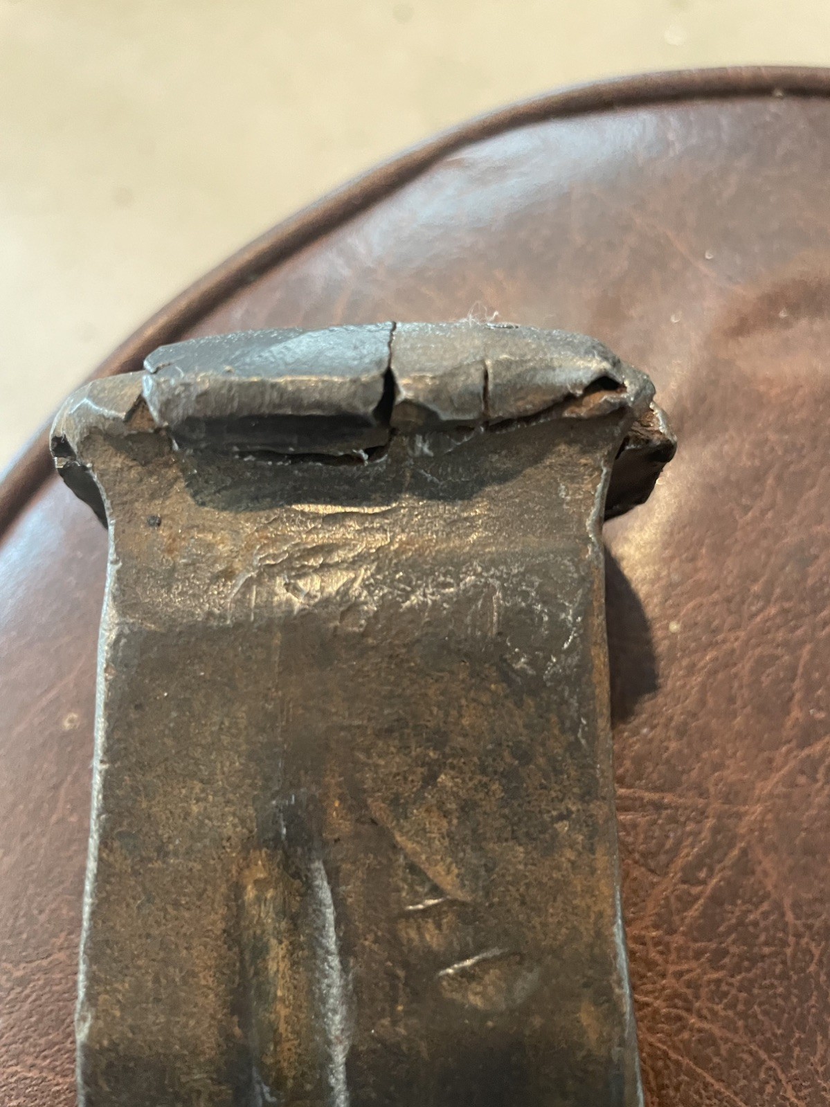 VTG. Leetonia Splitting Wedge. 6 Pounds. See Pictures For Condition.