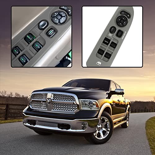 Power Window Switch and Taupe Bezel for 2002-2009 Dodge Ram 1500 2500 3500 |