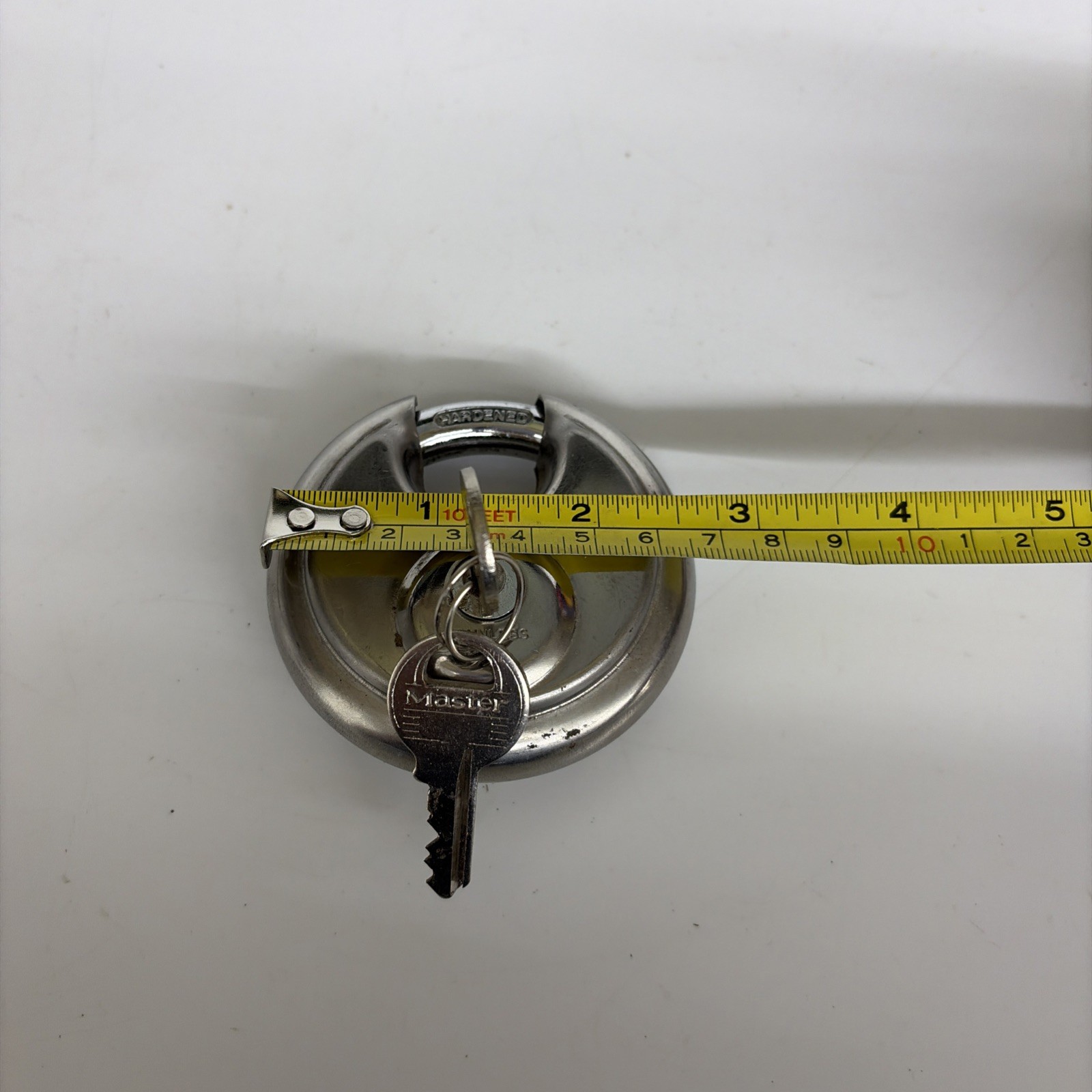 Vintage Master Lock No 40 Storage Locker Padlock Tested Working With 2 Keys