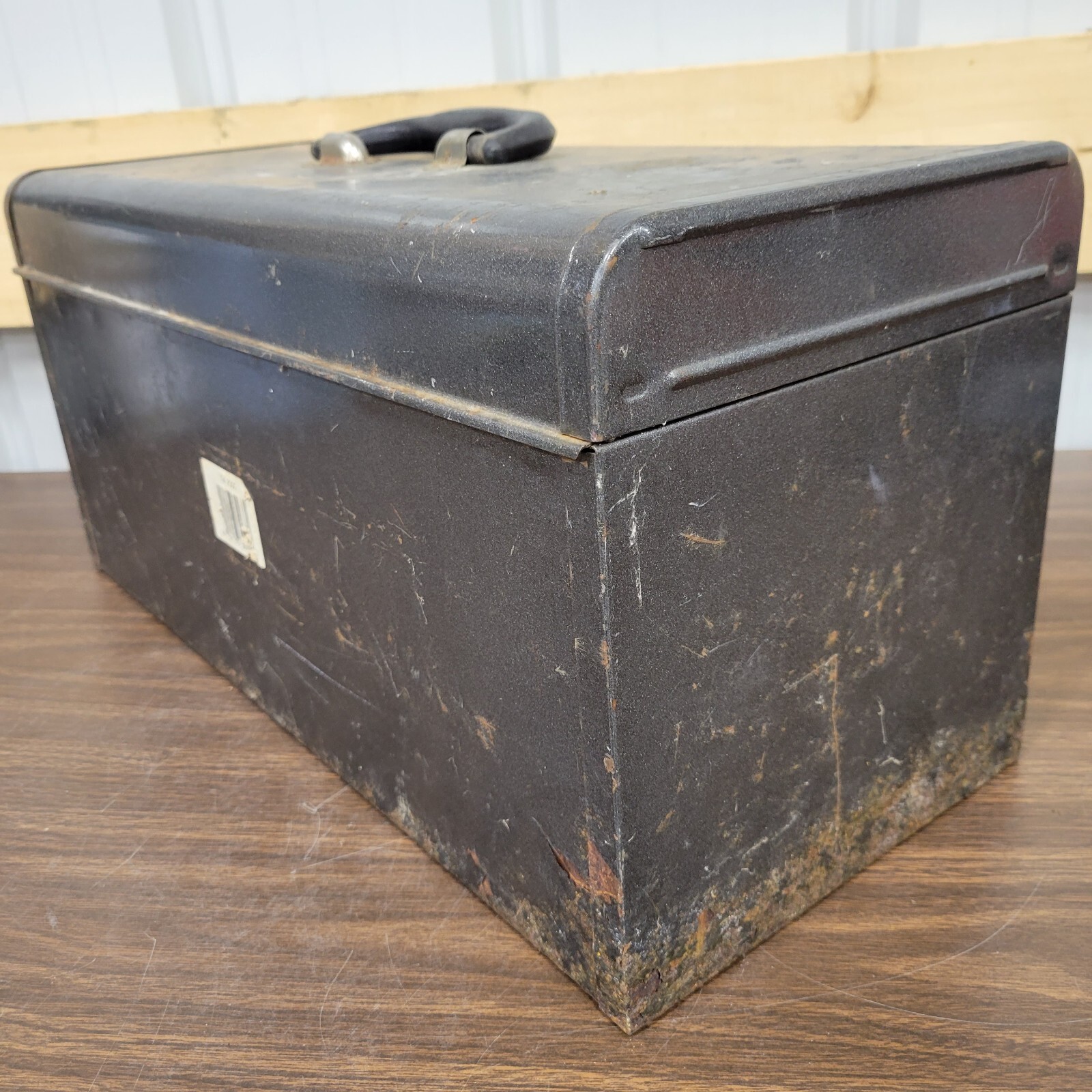 VINTAGE ALL AMERICAN WATERLOO TOOL BOX 20X9X9 CARPENTER PLUMBER MACHINIST
