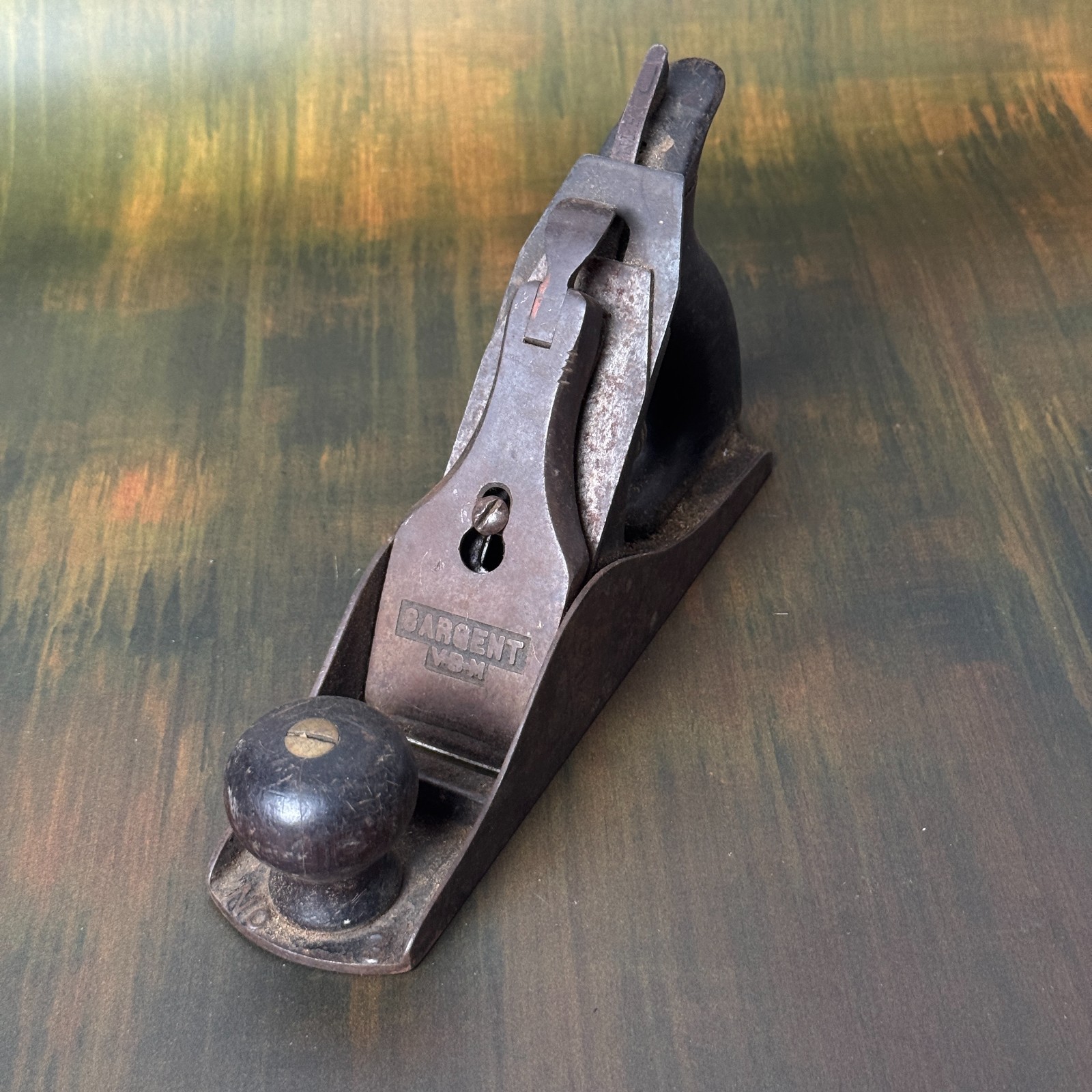 Vintage Sargent VBM 9″ sized wood plane Very Best Made