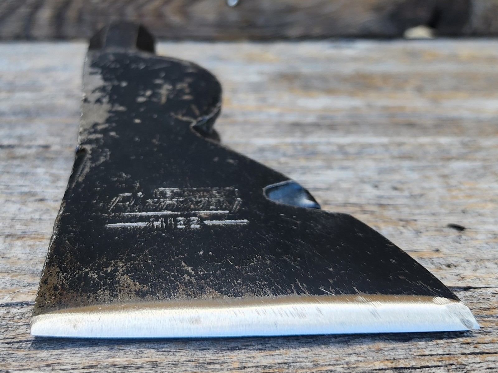 Vintage Stanley Handyman H122 Carpenter’s Hatchet Axe Head – Half Hatchet Ax
