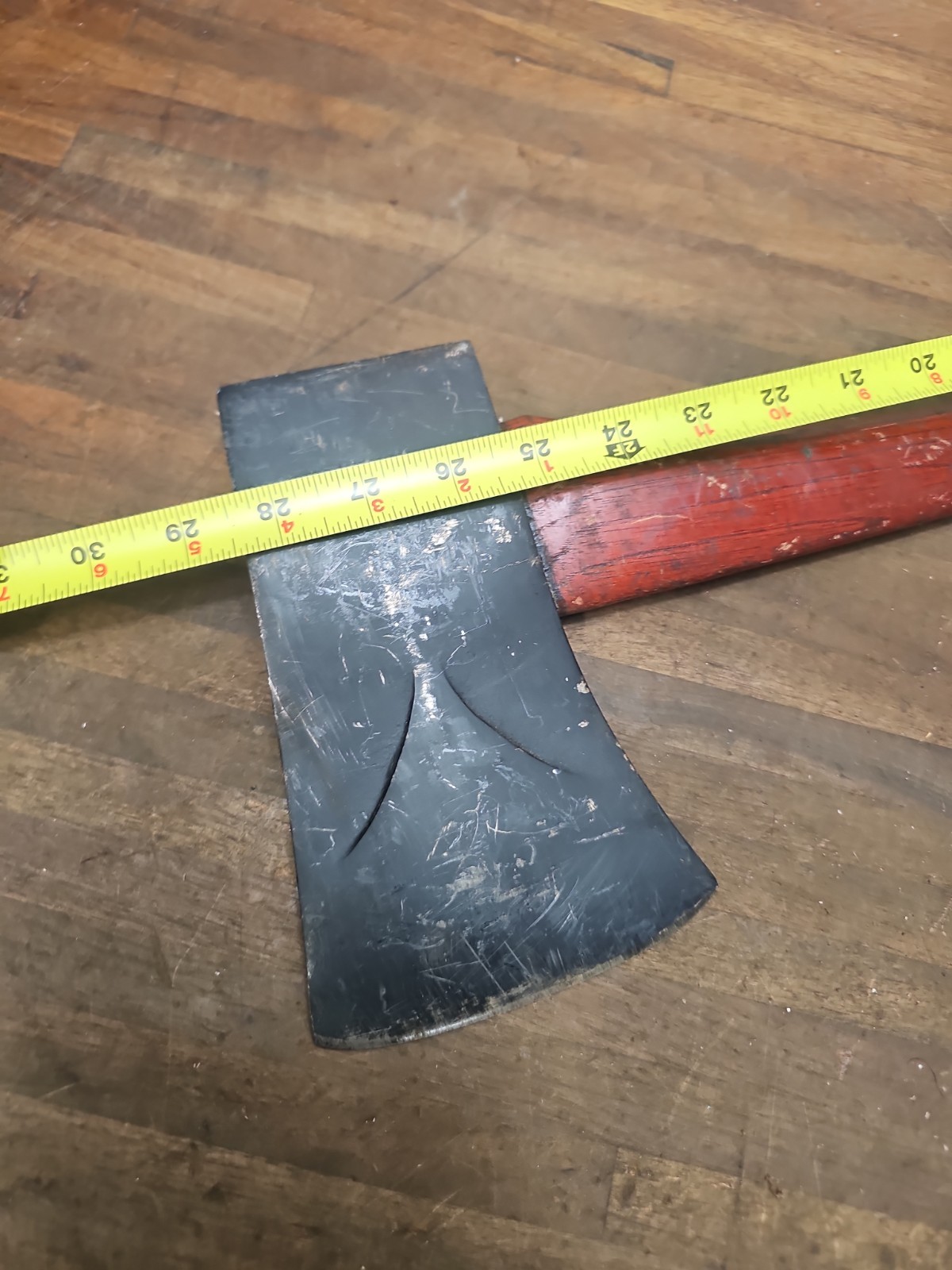 AC10- Vintage Plumb Single Bit Axe with bevels 4 lb 5 oz