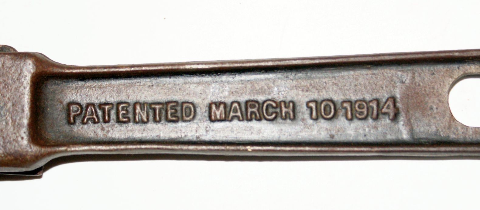 Old Antique CHICAGO METAL DEVICES 1914 Wright Patent Ratchet Wrench Tool