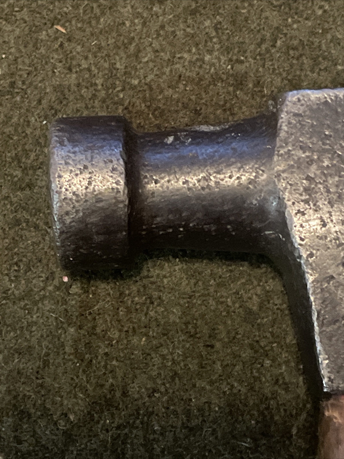 Antique Vintage Cheney Ball Bearing Nail Holding Claw Hammer w/ Original Handle