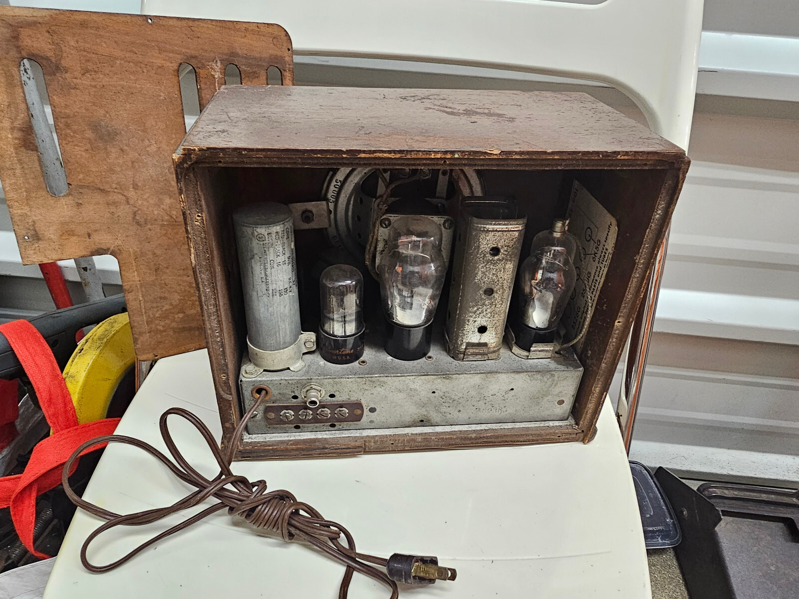 PHILCO PHONE 901 / WESTERN ELECTRIC TELETALK TUBE AMPLIFIER (WORKS)