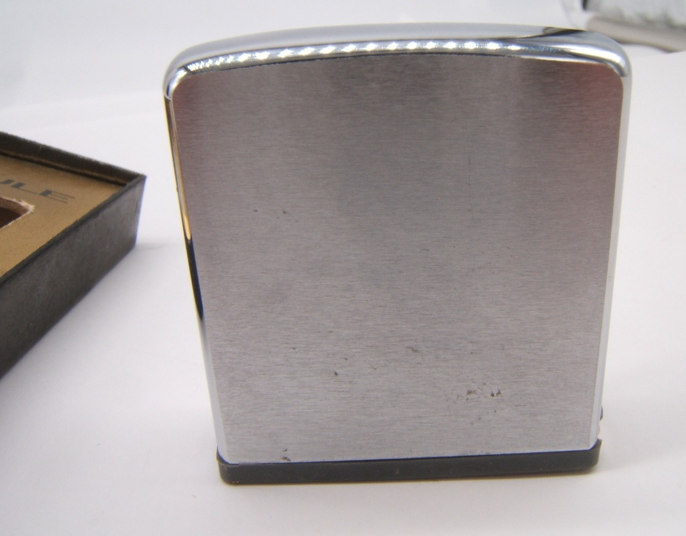 VTG ZIPPO ADVERTISING TAPE MEASURE IN BOX GLEN GERY BRICKS