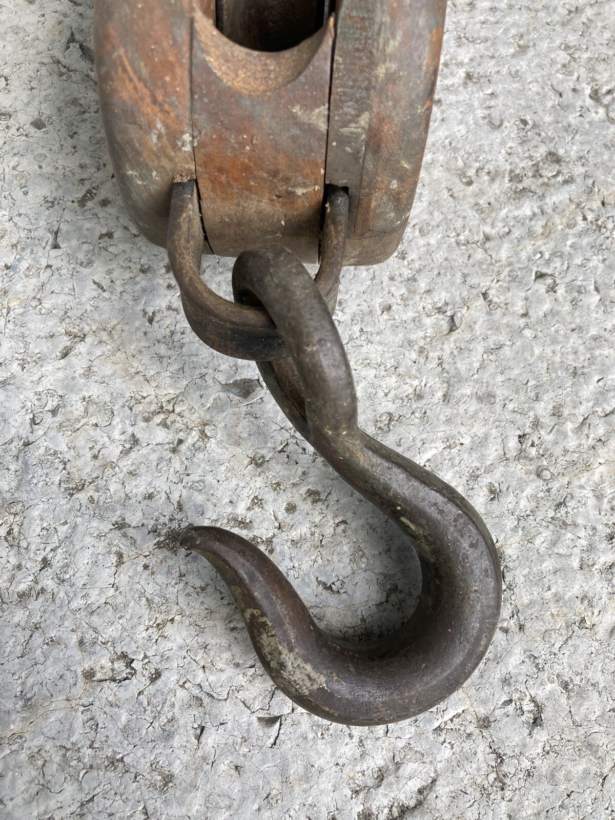 Vintage Boston & Lockport Star Pulley Block