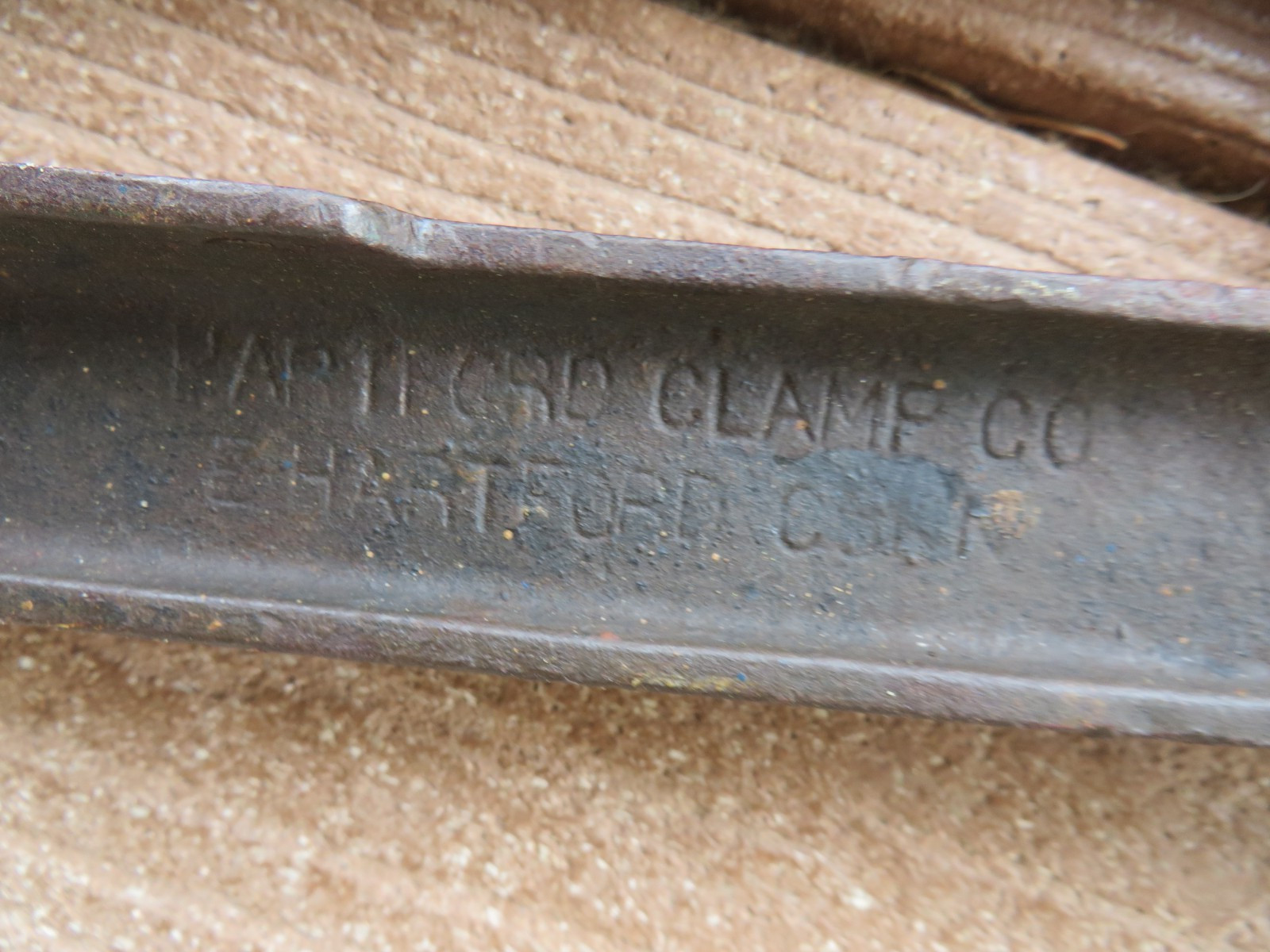 Lot Of 2 Vintage Hartford Clamp Co Bar Clamps USA