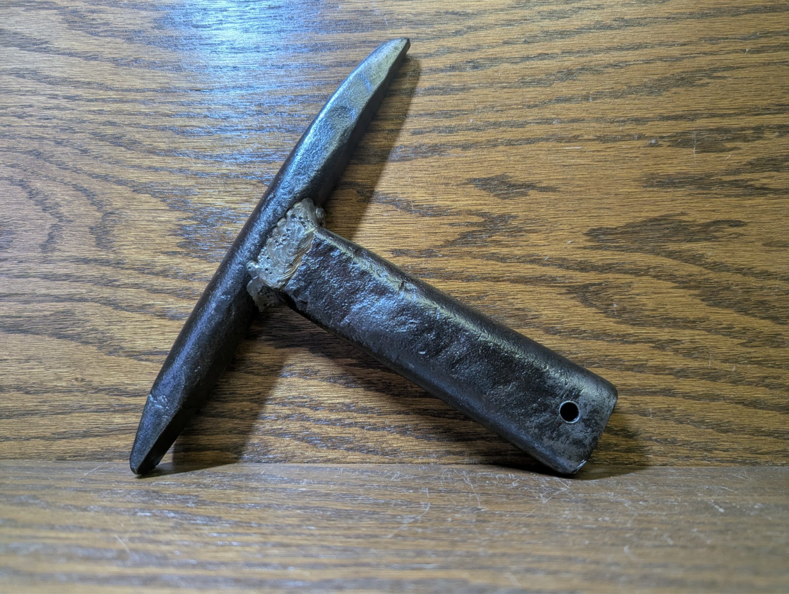 Old Small Pickaxe / Ice Axe Head 1.4lbs – Blacksmith Forged Unbranded & Unusual