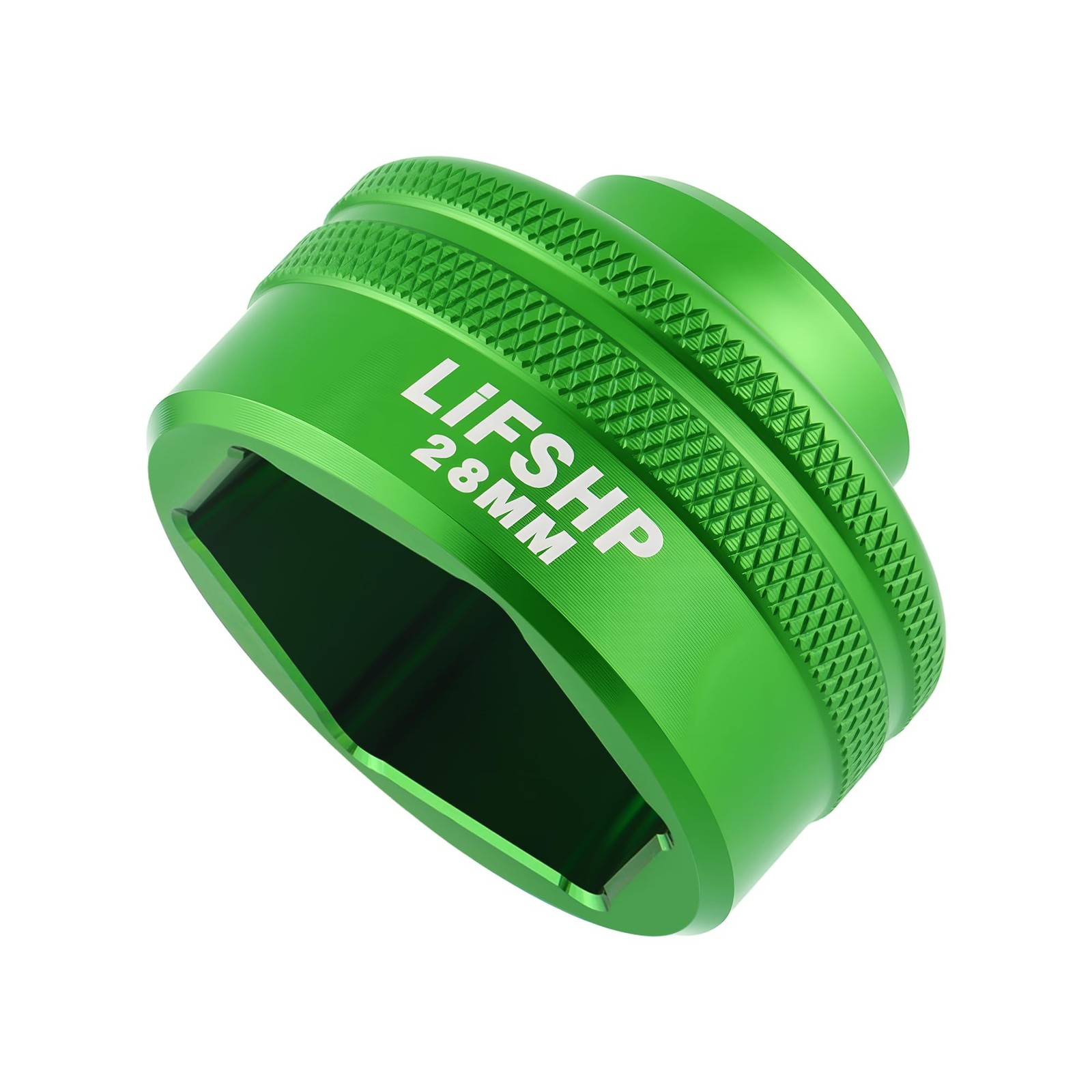 LIFSHP 28MM Oil Filter Socket,Cummins tools 3/8″ Drive For Dodge 28MM, Green