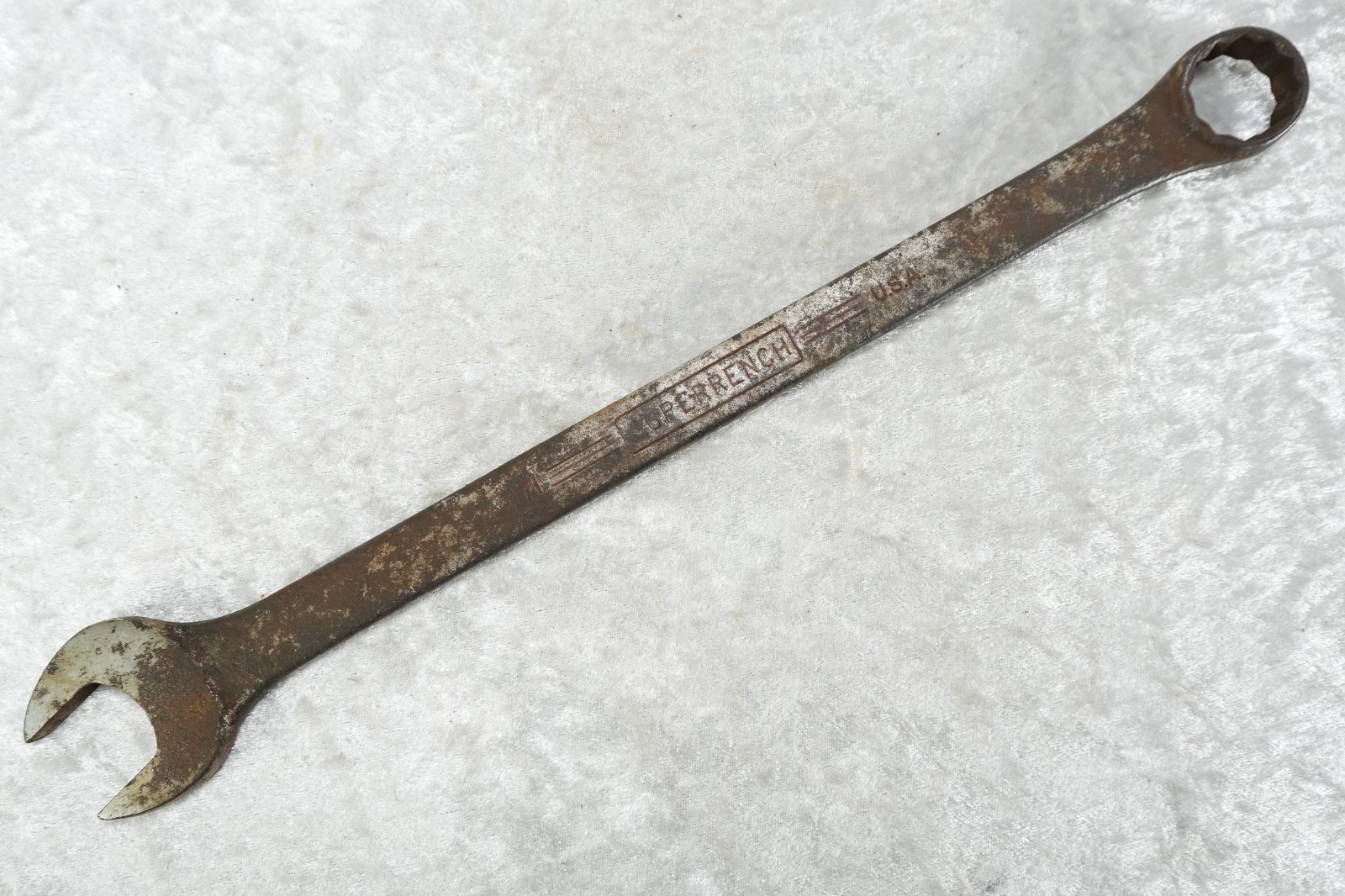 7 Vintage Williams Superrench 1100 Series 1 5/8″ – 15/16″ Combination Wrenches