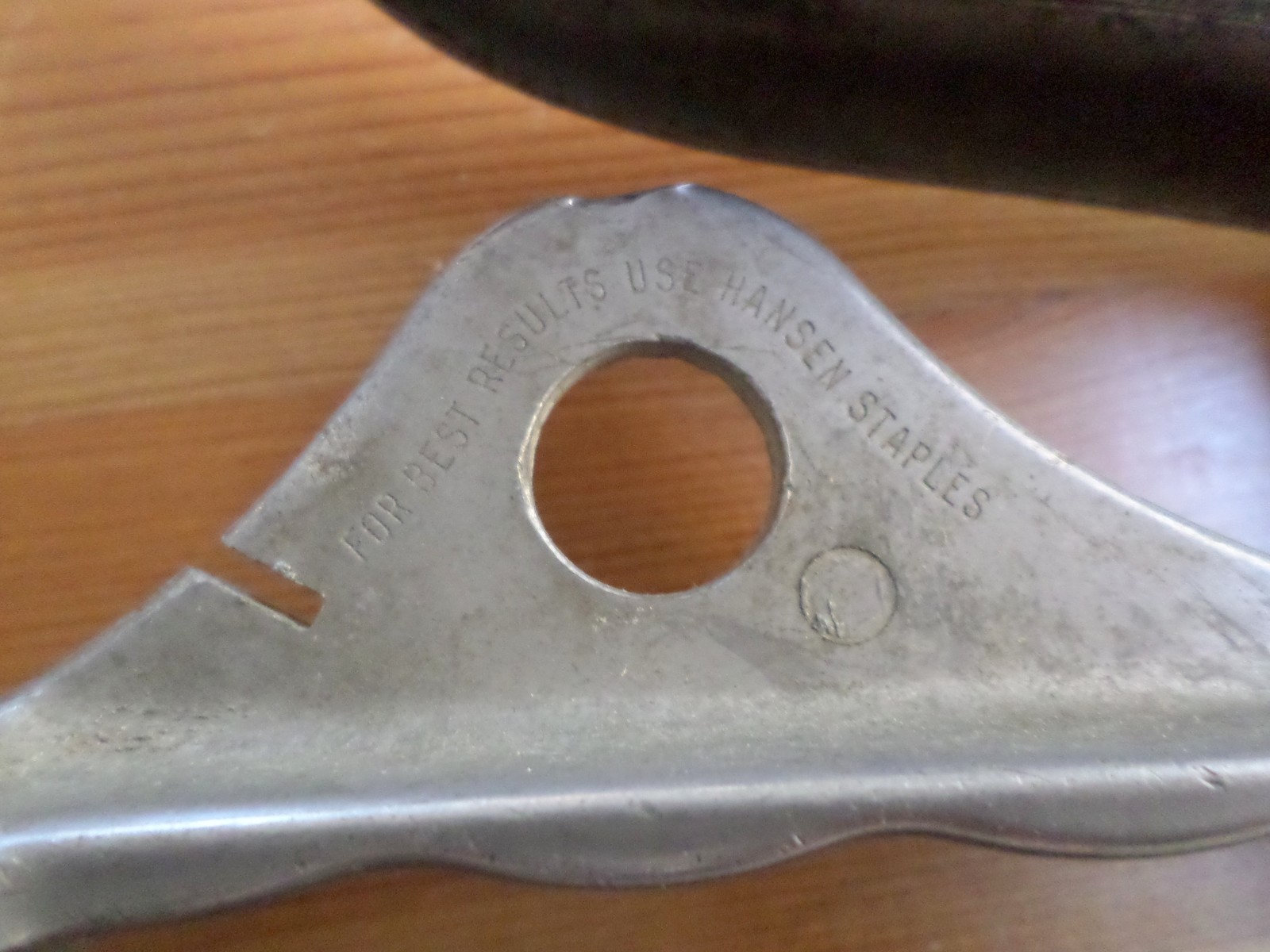 Vintage Hansen Industrial Staple Gun 1934 1940 Stapler 310410