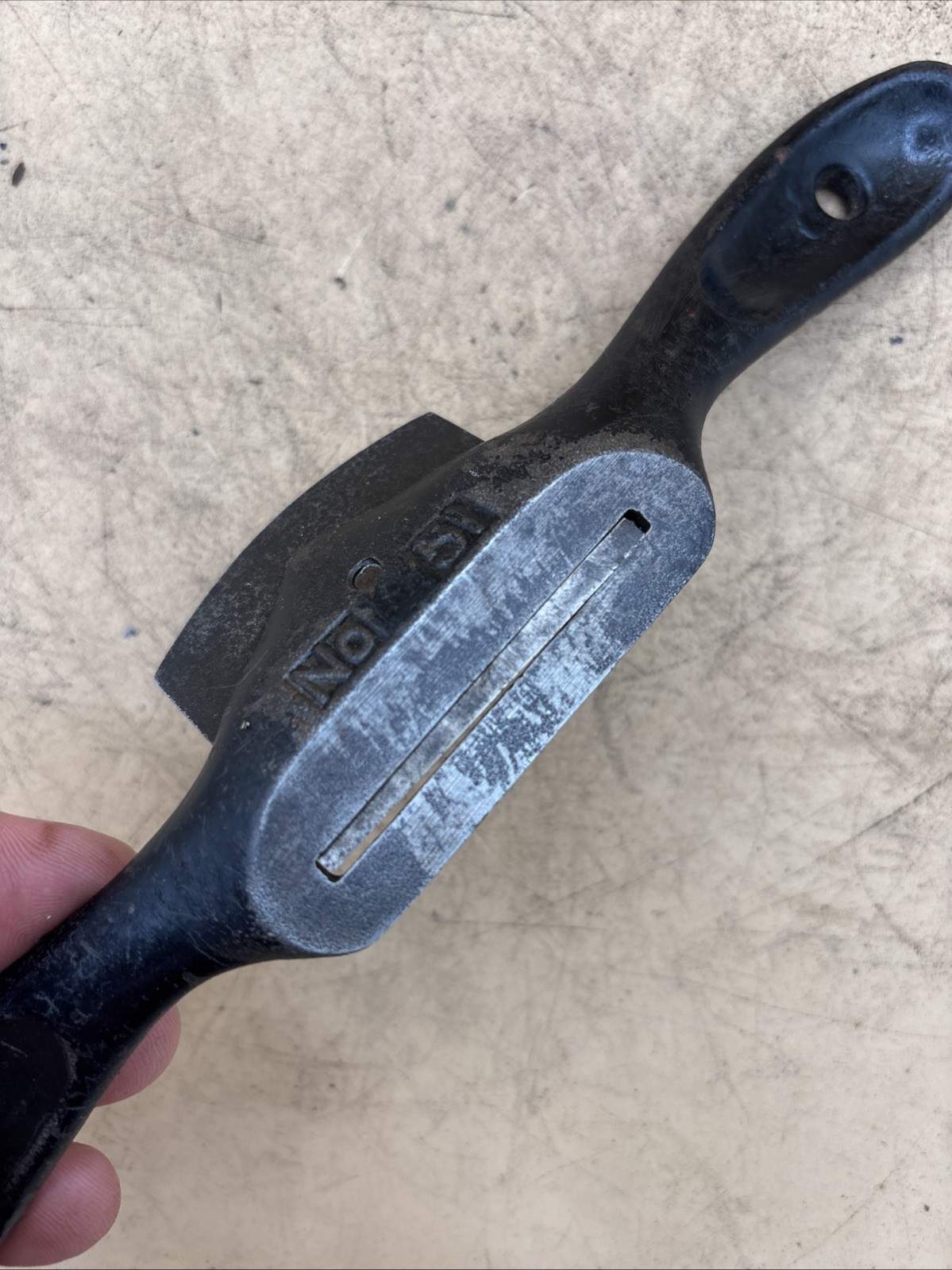 Vintage Stanley No 51 Spoke Shave, Spokeshave, V Logo Blade, Made In USA