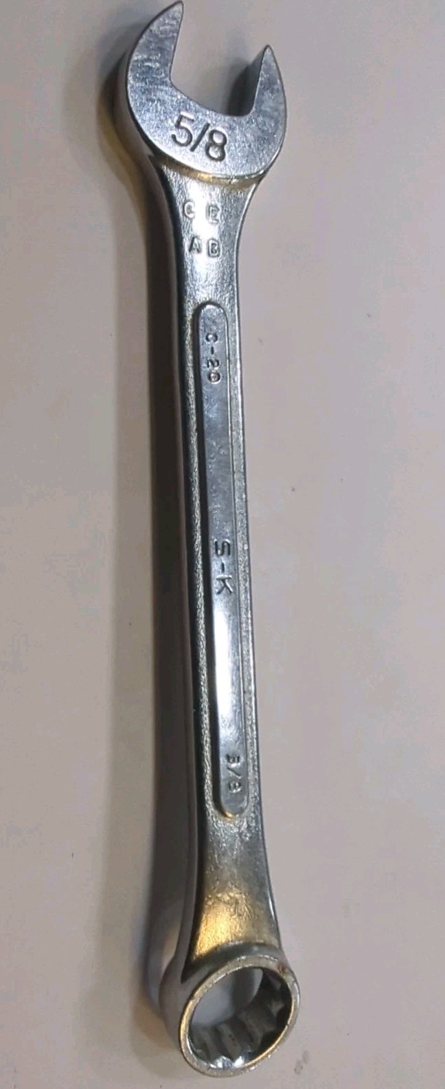 Nice Vintage SK Tools 5/8″ Combination Wrench C-20 USA
