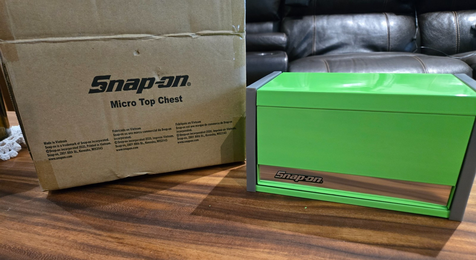 Snap On “Green” Micro Top Chest Desktop KMC923APJJ