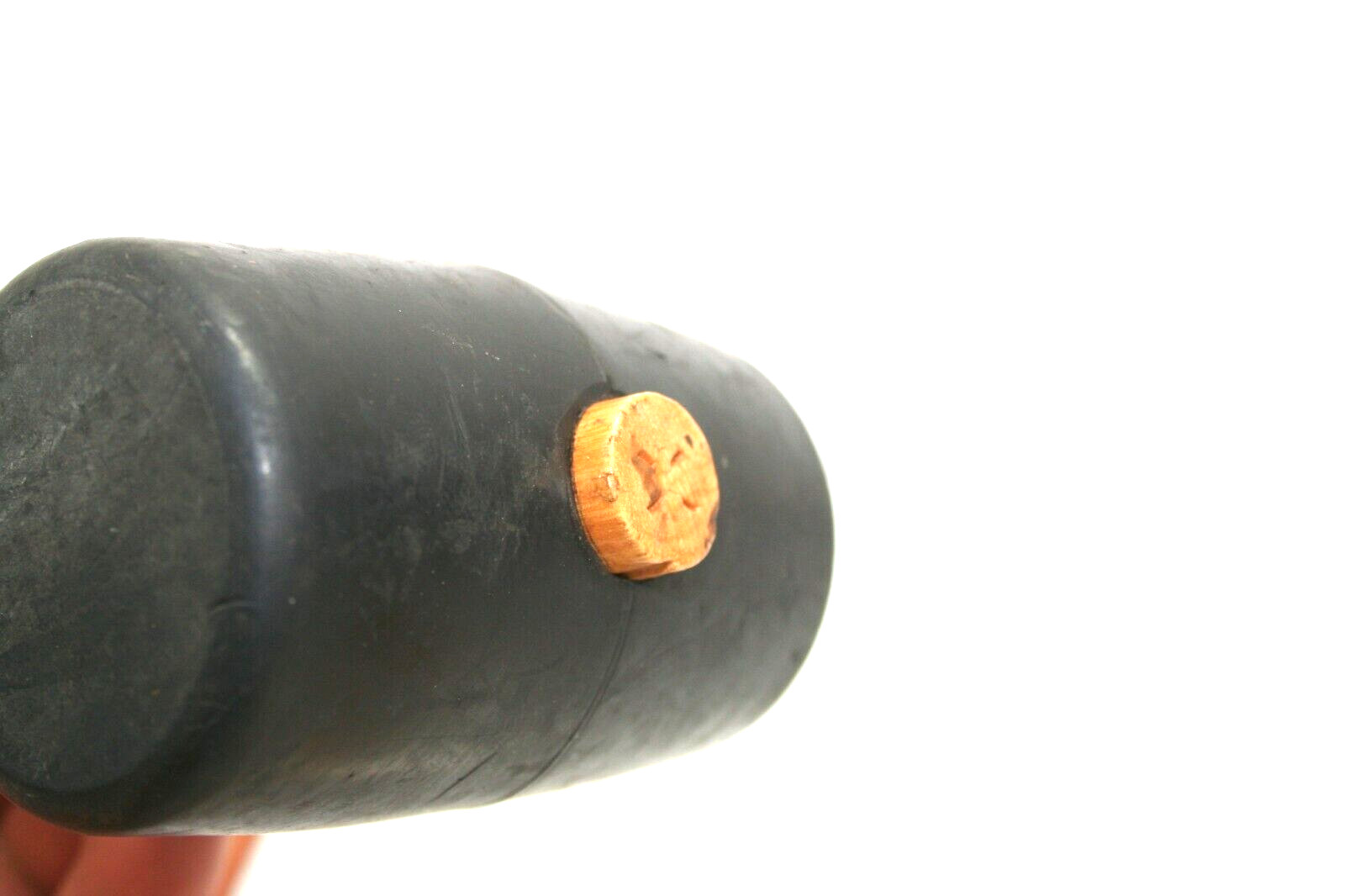 Soft Blow Mallet Hammer Unknown Brand Rubber Tip 12 3/4″ length 4″ head