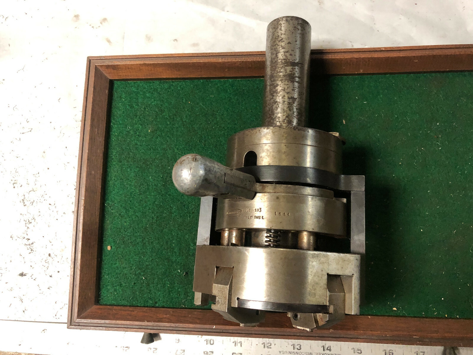 MACHINIST LATHE TOOLS MILL Cleveland Die Head Size 103 DMS L Geometric DrEr e