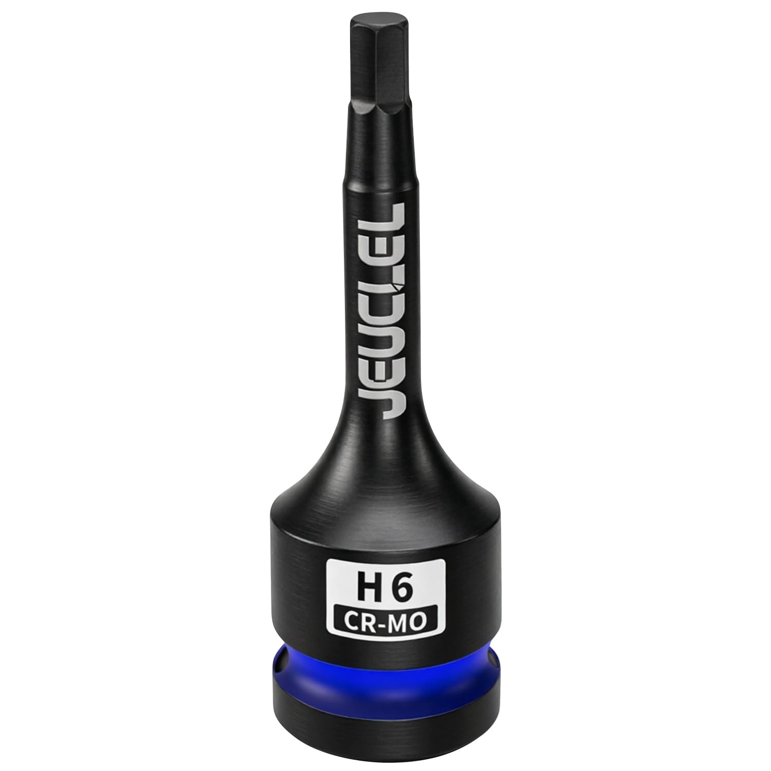 6mm Hex Impact Bit Socket, H6 1/2″ Drive Allen Socket, Cr-Mo Steel | 3-Inch, Len