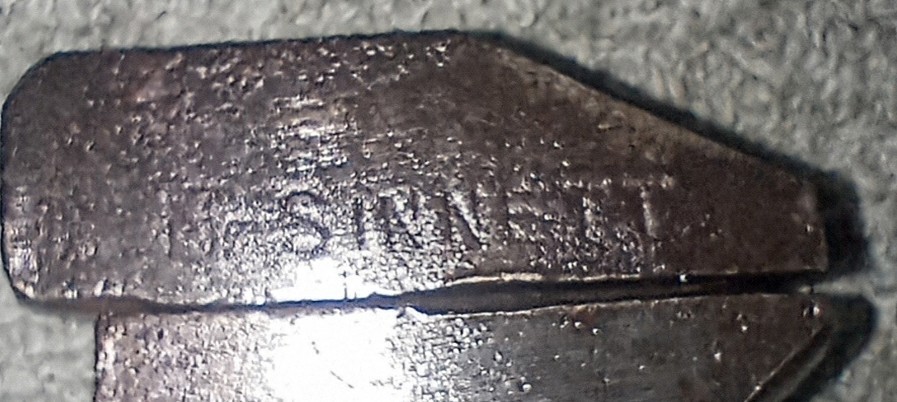 Antique 1885 Bemis & Call No. 45 S-Wrench Hammacher Schlemmer H. Sinnett Mark