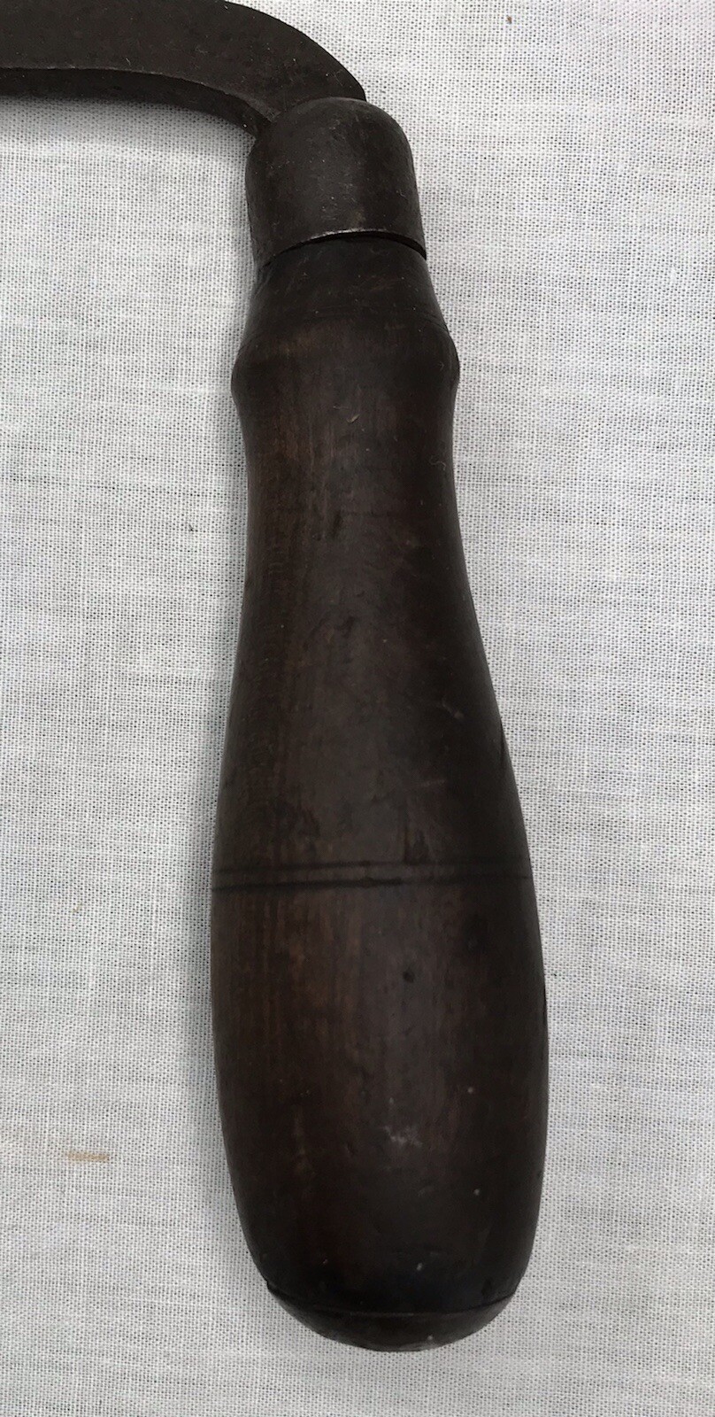 Antique PS&W Draw Knife Peck Stow & Wilcox 8″ Curved Bark Shaver Woodworking