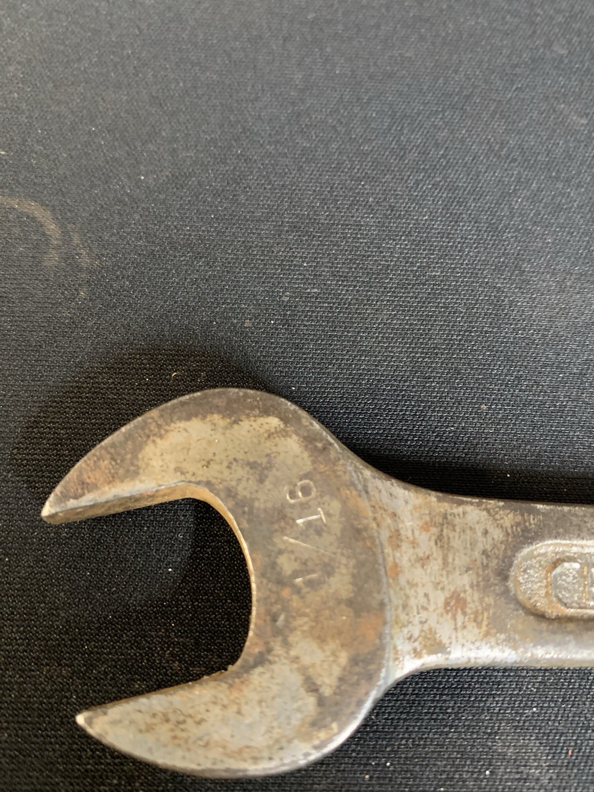 Vintage Craftsman Underline 1027 Open End Wrench 19/32″ – 11/16″ Forged in USA