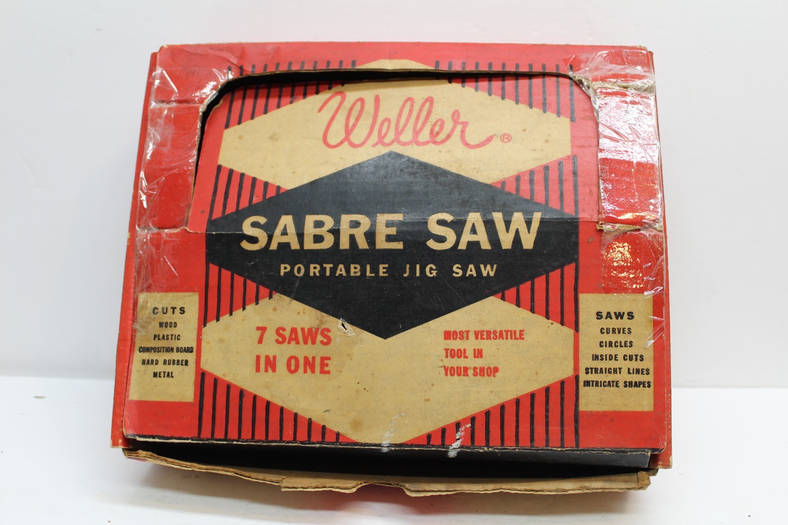 Vintage 1950’s Weller Sabre Saw Model 800 w/org Box