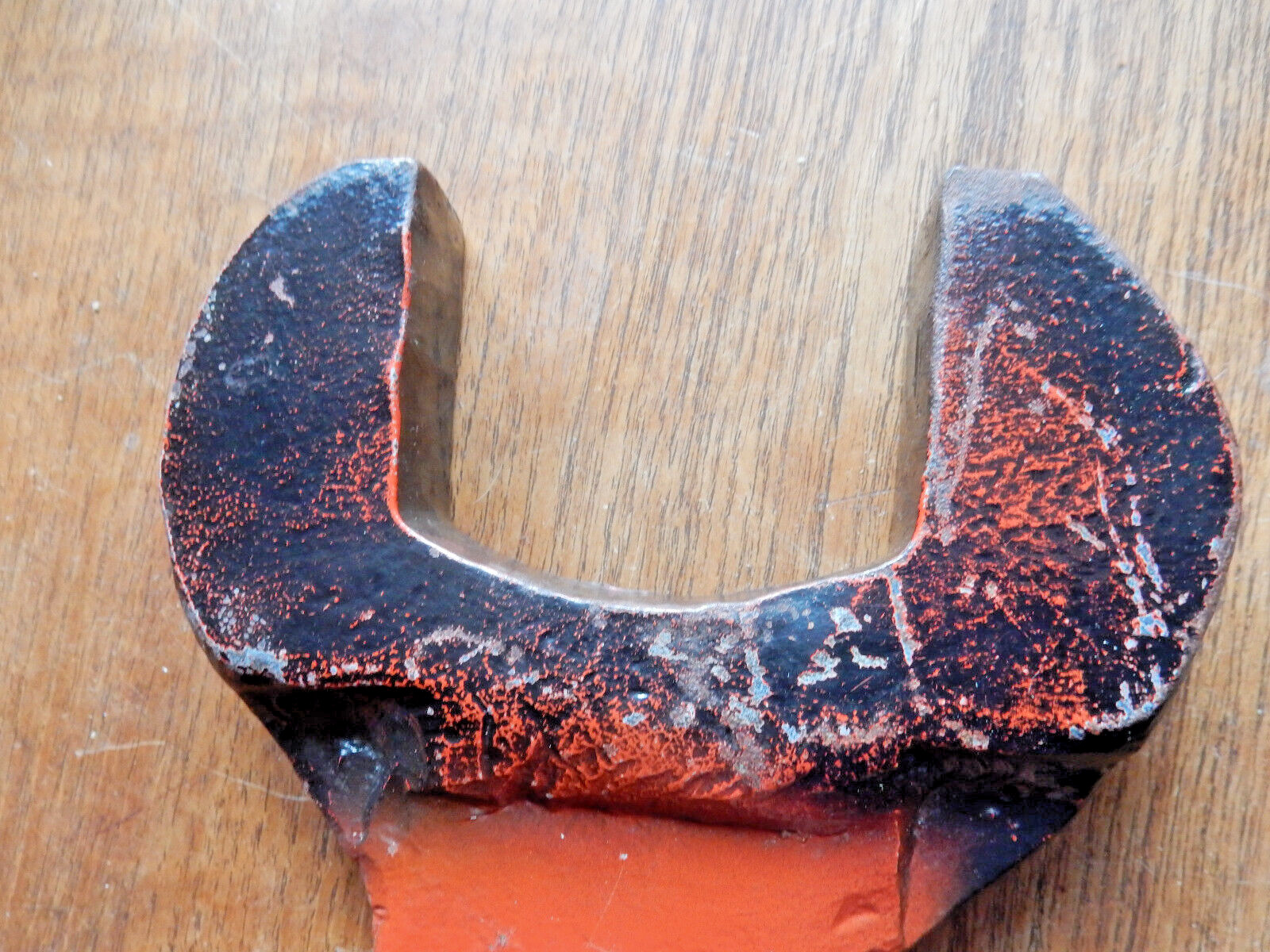 Vintage Santa Fe Railroad 19″ Wrench, 2-7/8″ USA, Old Railway Tool