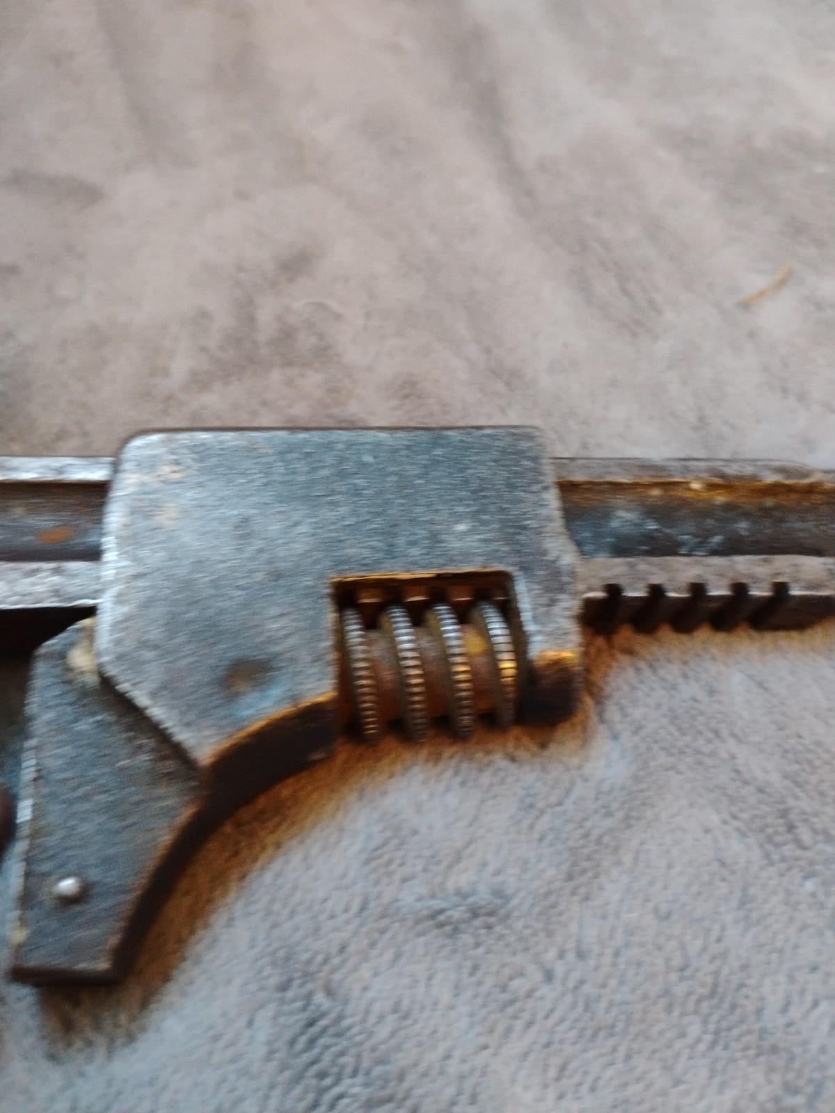 vintage LAKESIDE 9″ pipe/monkey wrench
