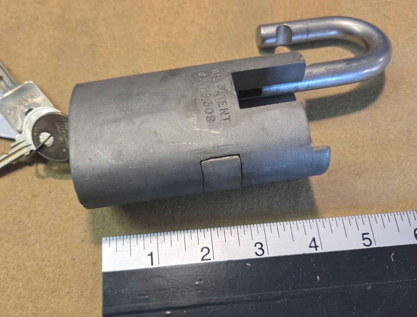 Sargent Greenleaf 831B U.S. Gov’t padlock w/ 3 working keys high security