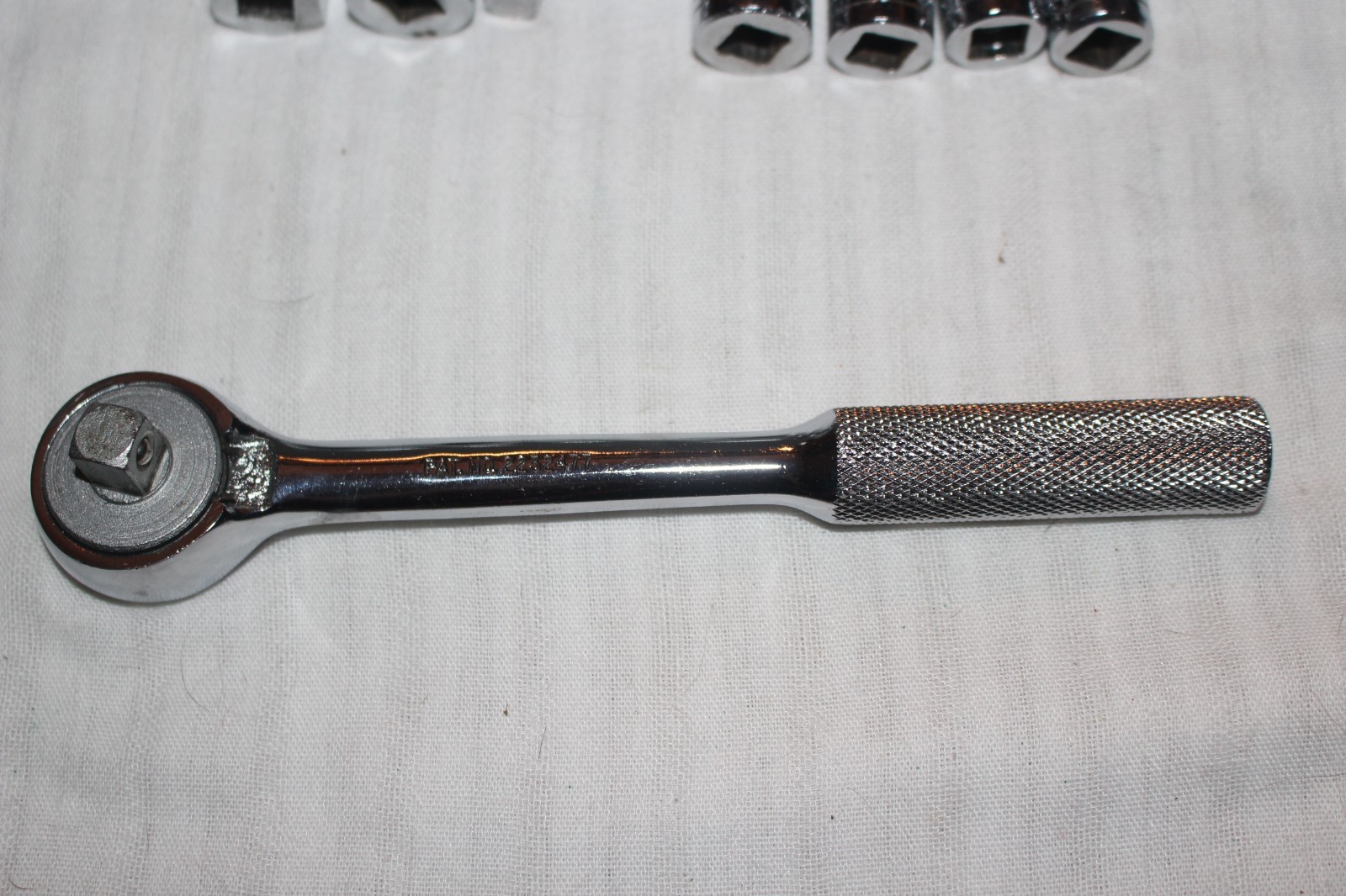 Vintage S-K Tools 13 Piece 3/8″ Drive Socket Set in Metal Case