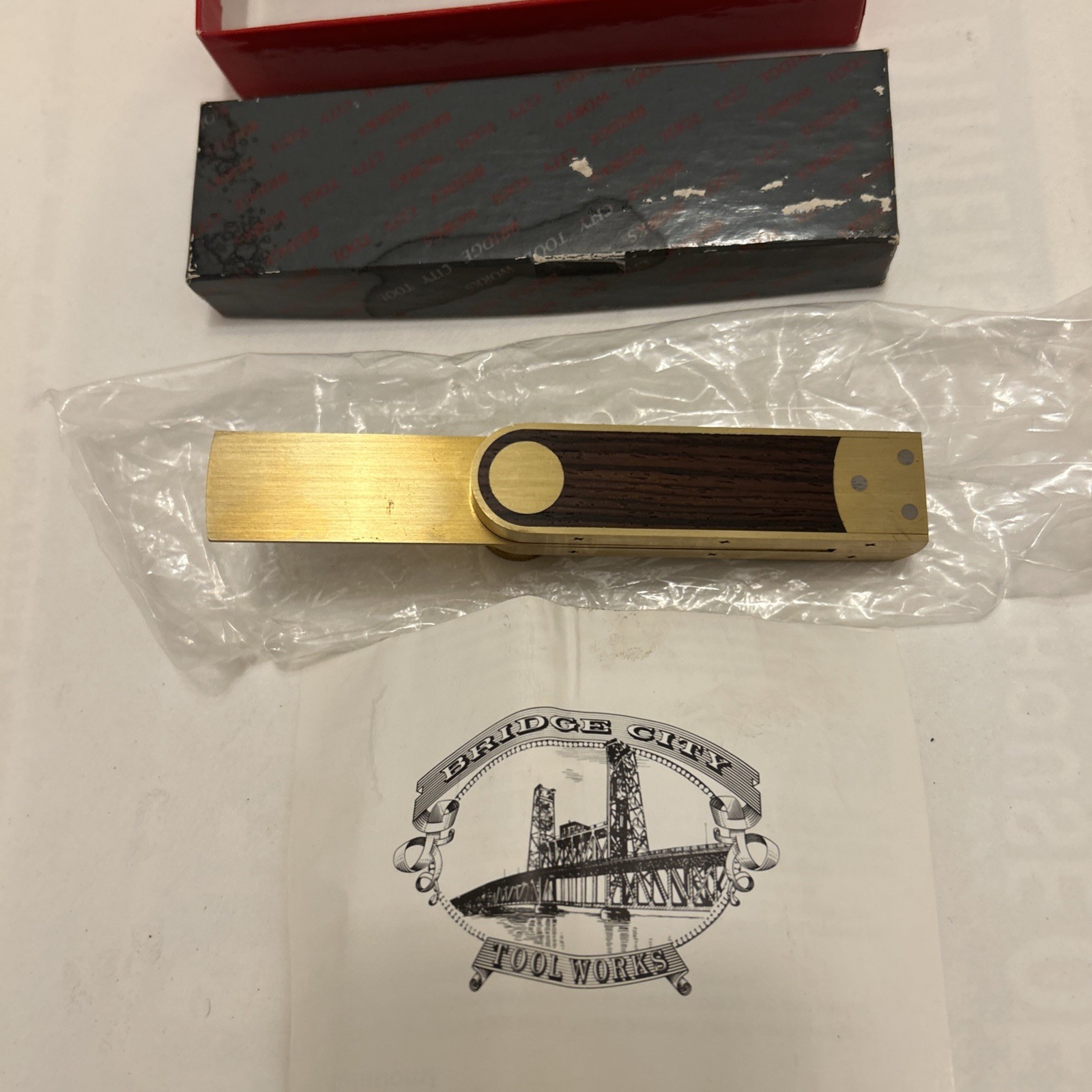 Bridge City Tool Works TB-1, T-Bevel Carpenter’s Square with Box – Portland, OR