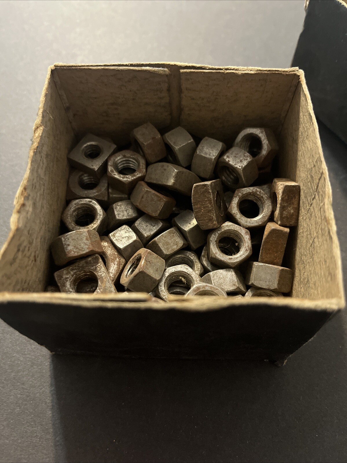Vintage Clark Bros Hex Nuts
