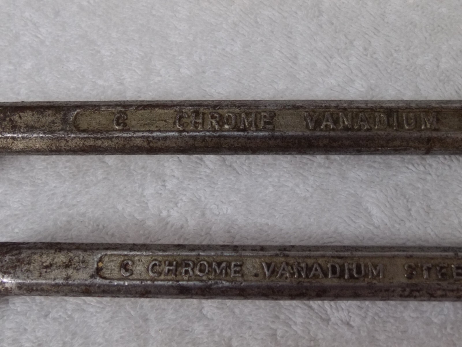 Vintage Lectrolite Co Long Offset Box End Wrench 3004 3006 3/4 25/32 15/16 1 USA