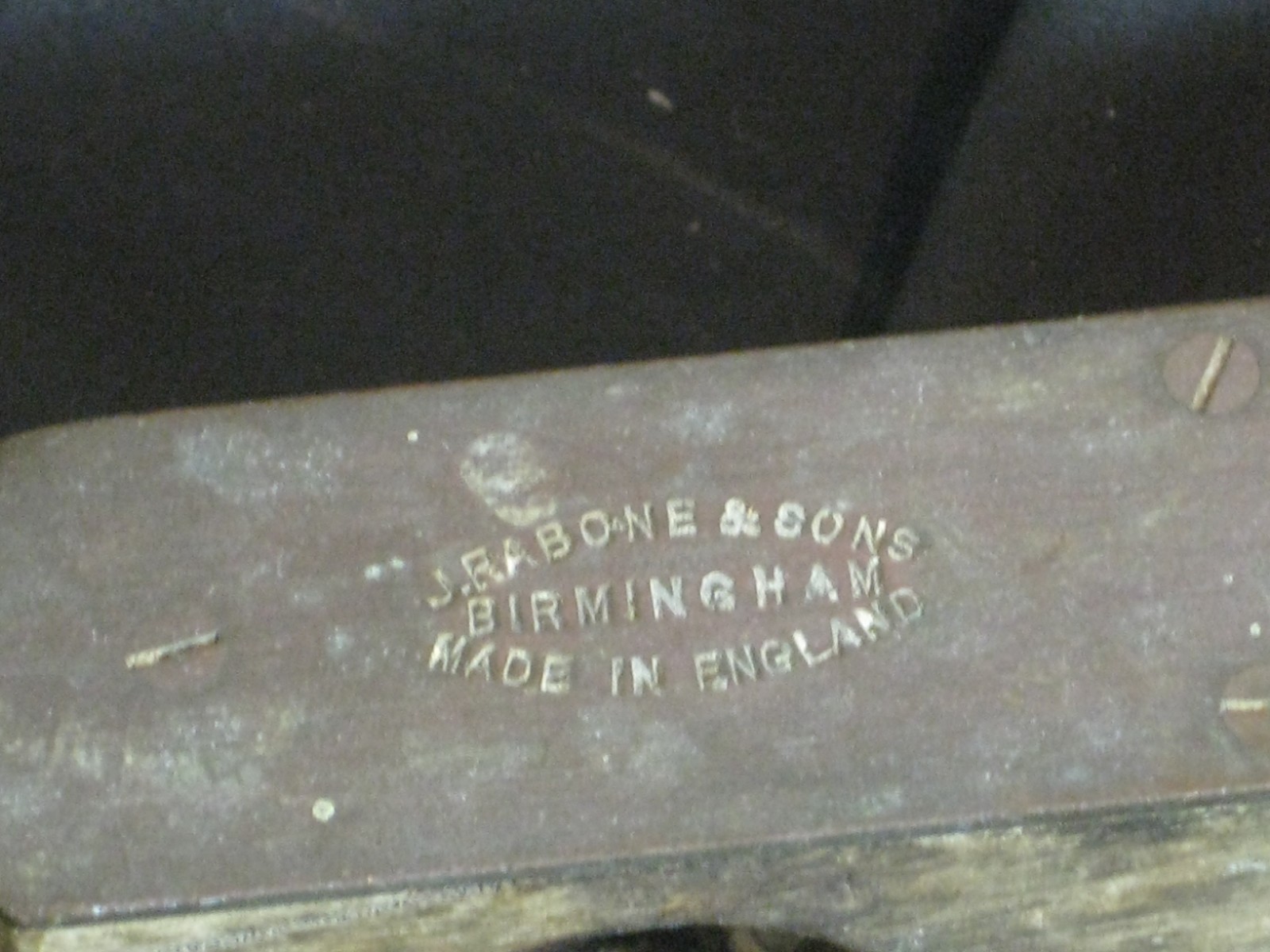 J. Rabone & Sons Ltd Brass and Wood spirit level c 1900’s