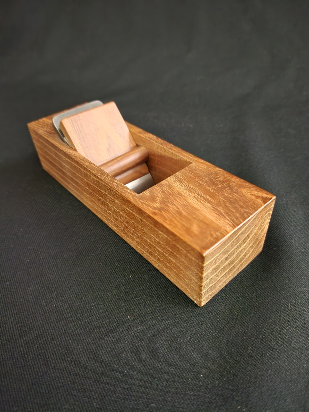 Hand Made Krenov Style Block Plane American Osage Orange w/ Hock Blade Set