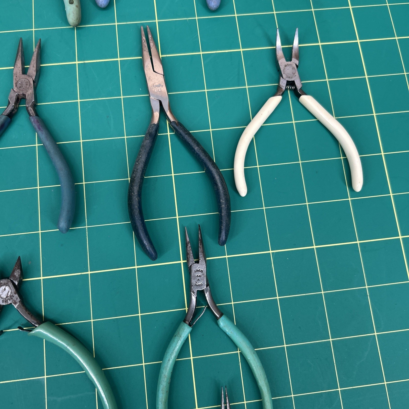 VTG jeweler watch clock repair side cutter / plier USA C.k. German swiss mix lot