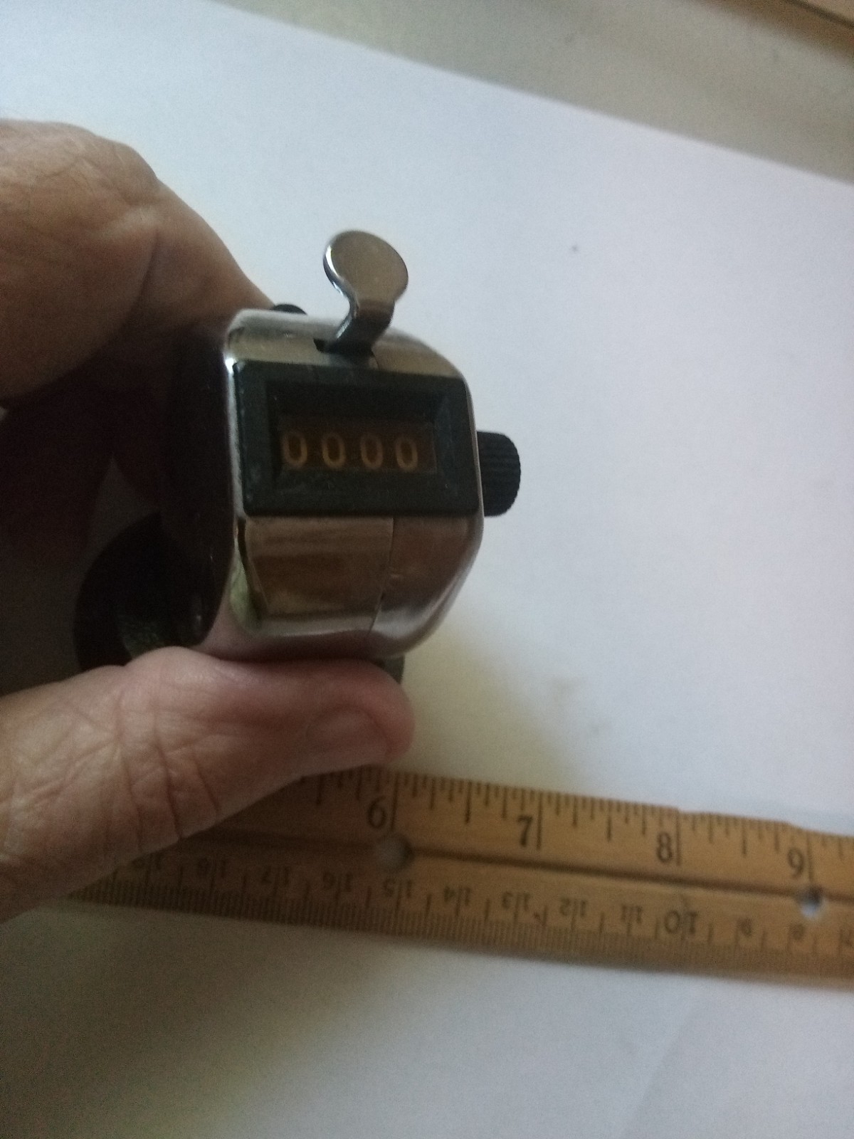 Redington, Handheld Manual Counter, Metal – Taiwan,Works Fine,9999 Max