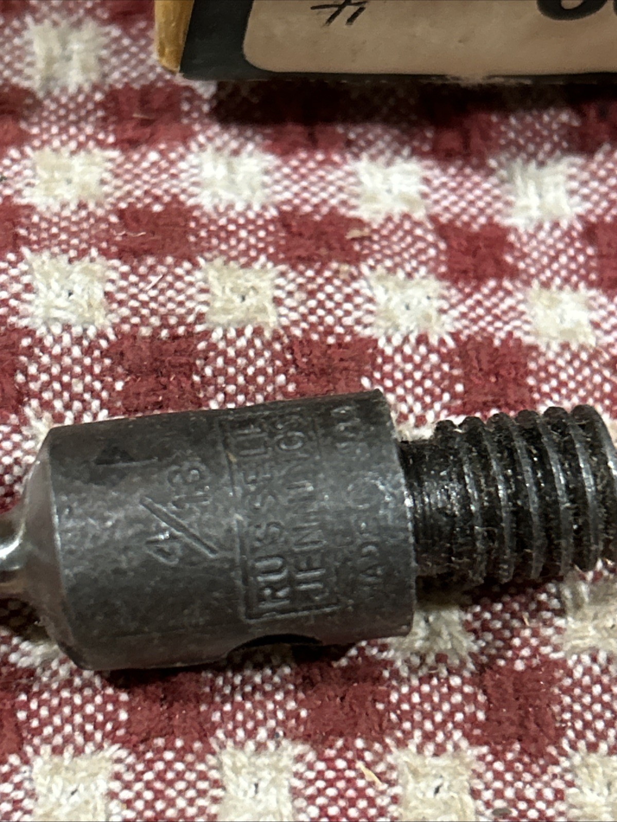Stanley Russell Jennings #309 Threaded Shank & N O S In Box 4/16 Size