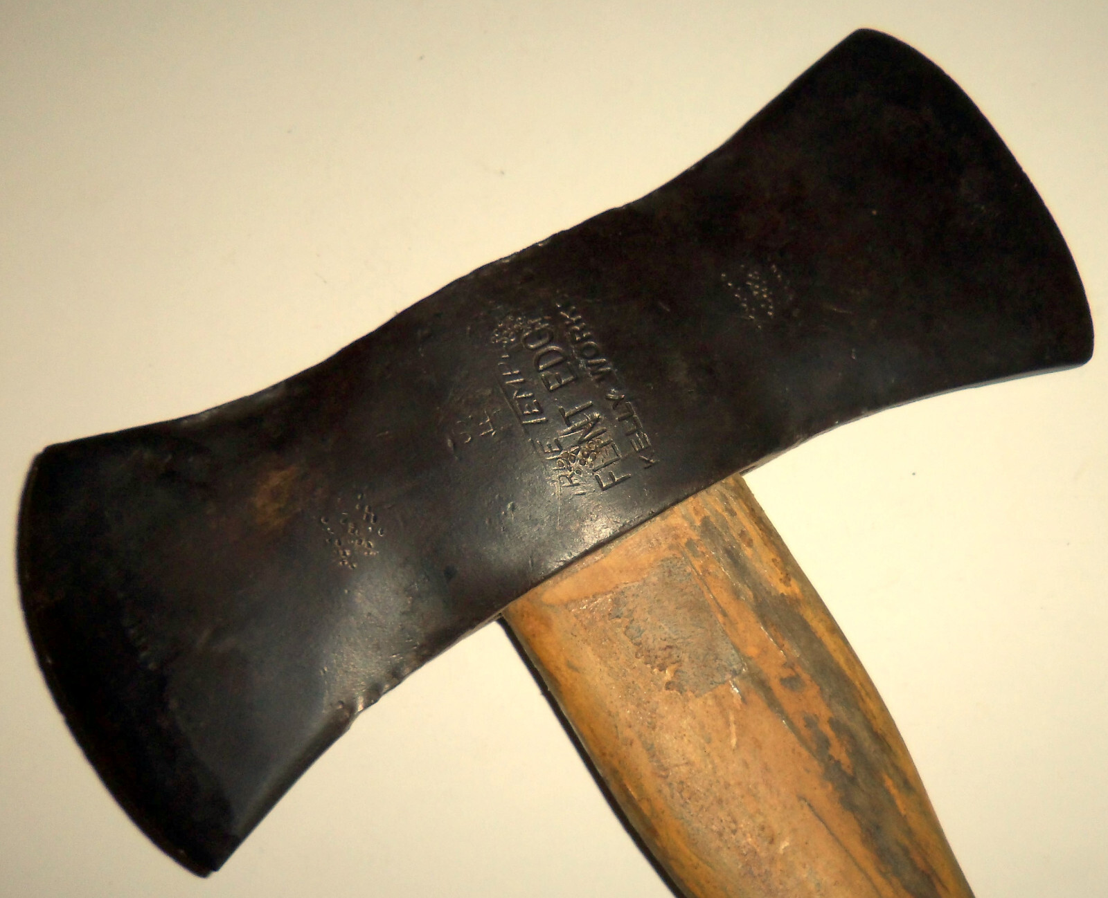 Kelly Works Flint Edge Reverse Double Bit Felling Axe FSS Forest Service Supply