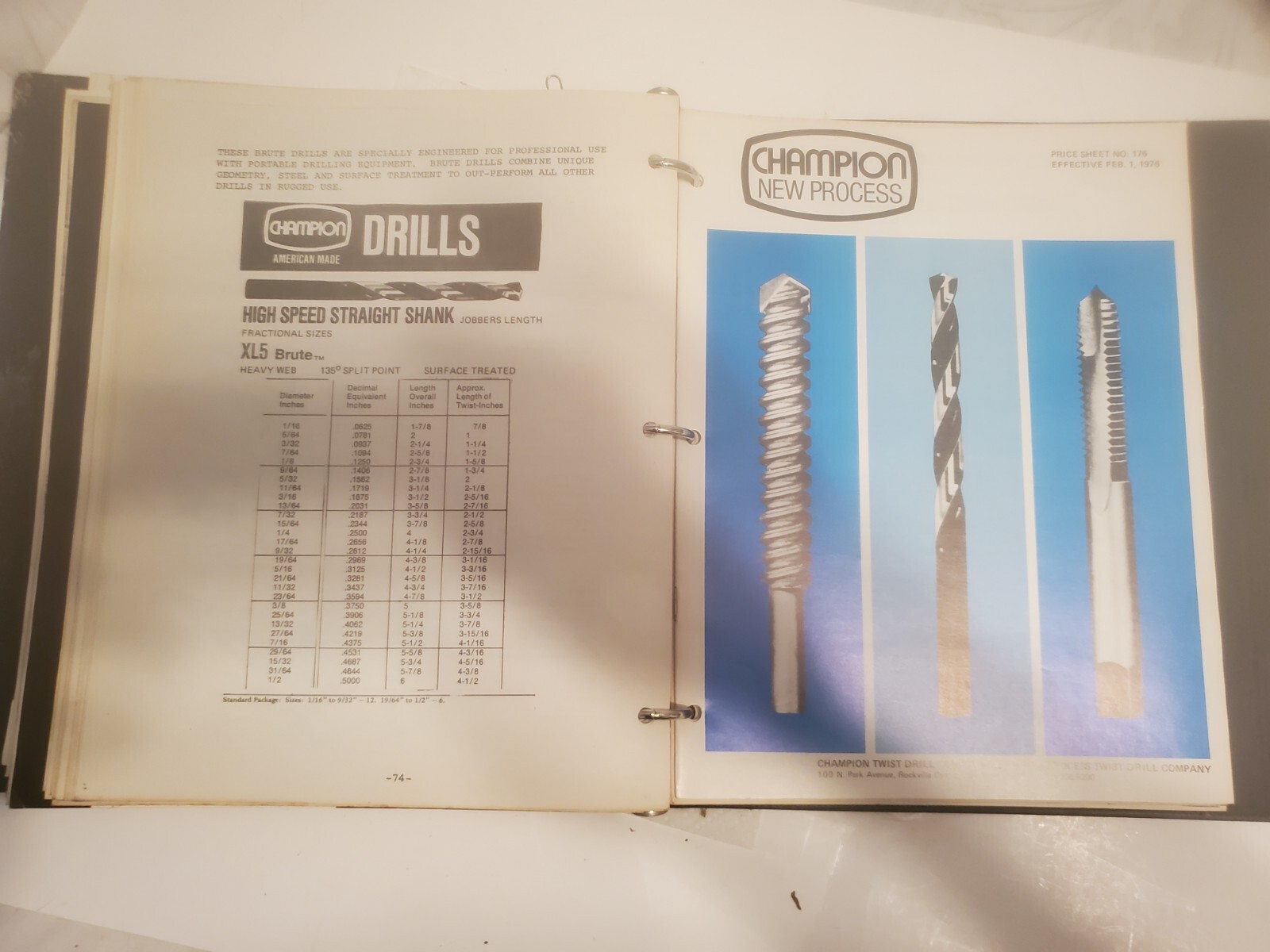 Vintage binder & catalogs cohn Brothers waterloo iowa industrial supplies tools