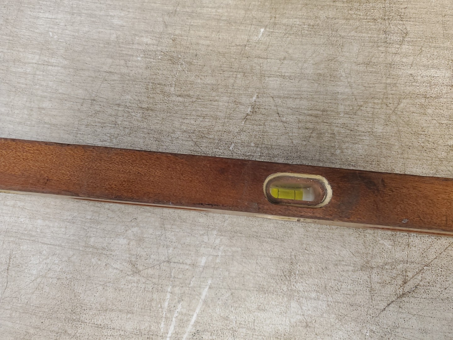 Vintage 24″ LEVEL PORT AUSTIN LEVEL & Tool 3-Bubble Wood 118T24