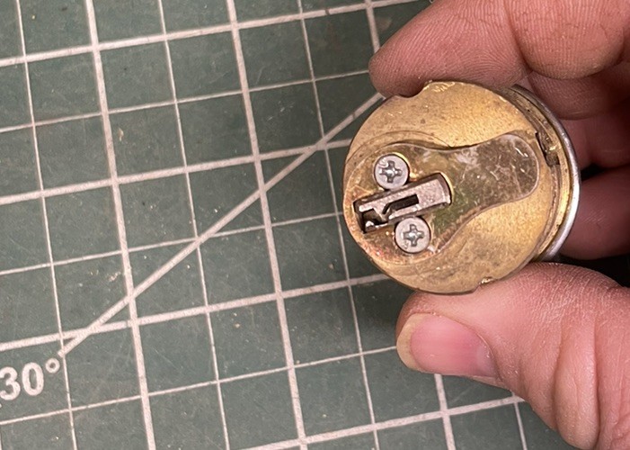 Sc1 Keyway Mortise Cylinder 26d Satin Nickel 1 Key 1 1/8” Lock US Lock